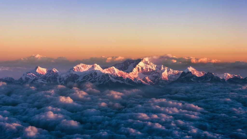 Kanchenjunga Aerial