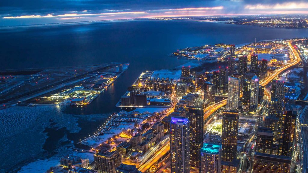 Toronto Winter Skyline