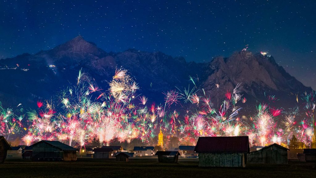 Bavaria New Years Eve Fireworks