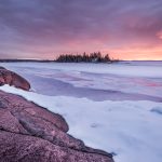 Frozen Lake Superior