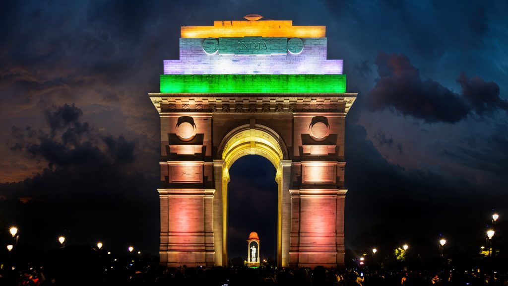 India Gate Tri Colour