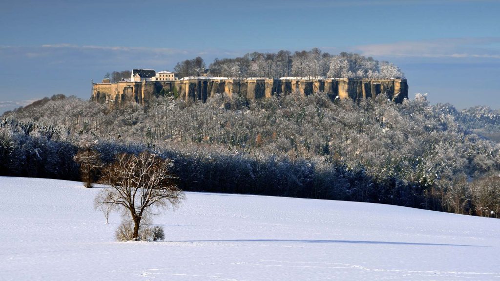 Festung Konigstein Elbsandsteingebirge