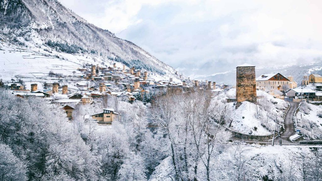 Snowy Svaneti