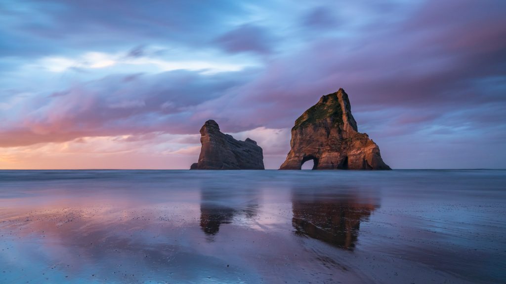 Wharariki Beach