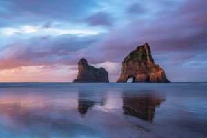 Wharariki Beach