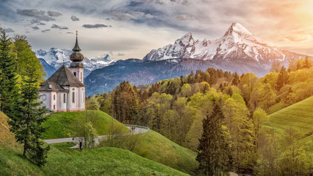 Bavarian Alps Maria Gern